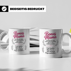 Bonusmama Tasse - Du hast mein Leben schöner gemacht Stiefmu – Weiß [farbe:weiß]