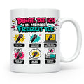 Rapper Tasse mit Spruch Dinge die ich tue | lustige Hip Hop  – Weiß [farbe:weiß]
