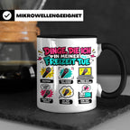 Rapper Tasse mit Spruch Dinge die ich tue | lustige Hip Hop  – Schwarz [farbe:schwarz]