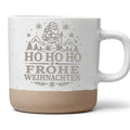 Wandern Weihnachtsmann Tasse - Frohe Weihnachten Geschenk für Wanderer – Bild 1