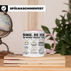 Fechter Tasse Dinge die ich in meiner Freizeit tue, lustiger – Rosa [farbe:rosa]