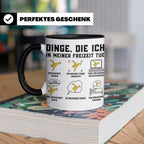Breakdance Tasse Dinge die ich tue B-Boy Kaffeebecher Gesche – Schwarz [farbe:schwarz]