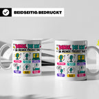 Pop Musik Fan Tasse mit Spruch "Dinge die ich in meiner Frei – Weiß [farbe:weiß]