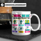 Pop Musik Fan Tasse mit Spruch "Dinge die ich in meiner Frei – Weiß [farbe:weiß]