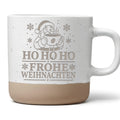 Kaffee Weihnachtsmann Tasse - Frohe Weihnachten Geschenk für Kaffeelie – Bild 1