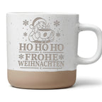 Kaffee Weihnachtsmann Tasse - Frohe Weihnachten Geschenk für Kaffeelie – Bild 1
