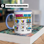Oper Tasse lustig Dinge die ich tue Geschenk für Opernliebha – Blau [farbe:blau]