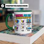 Oper Tasse lustig Dinge die ich tue Geschenk für Opernliebha – Grün [farbe:grün]