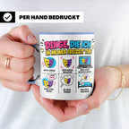 Oper Tasse lustig Dinge die ich tue Geschenk für Opernliebha – Blau [farbe:blau]