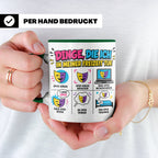 Oper Tasse lustig Dinge die ich tue Geschenk für Opernliebha – Grün [farbe:grün]