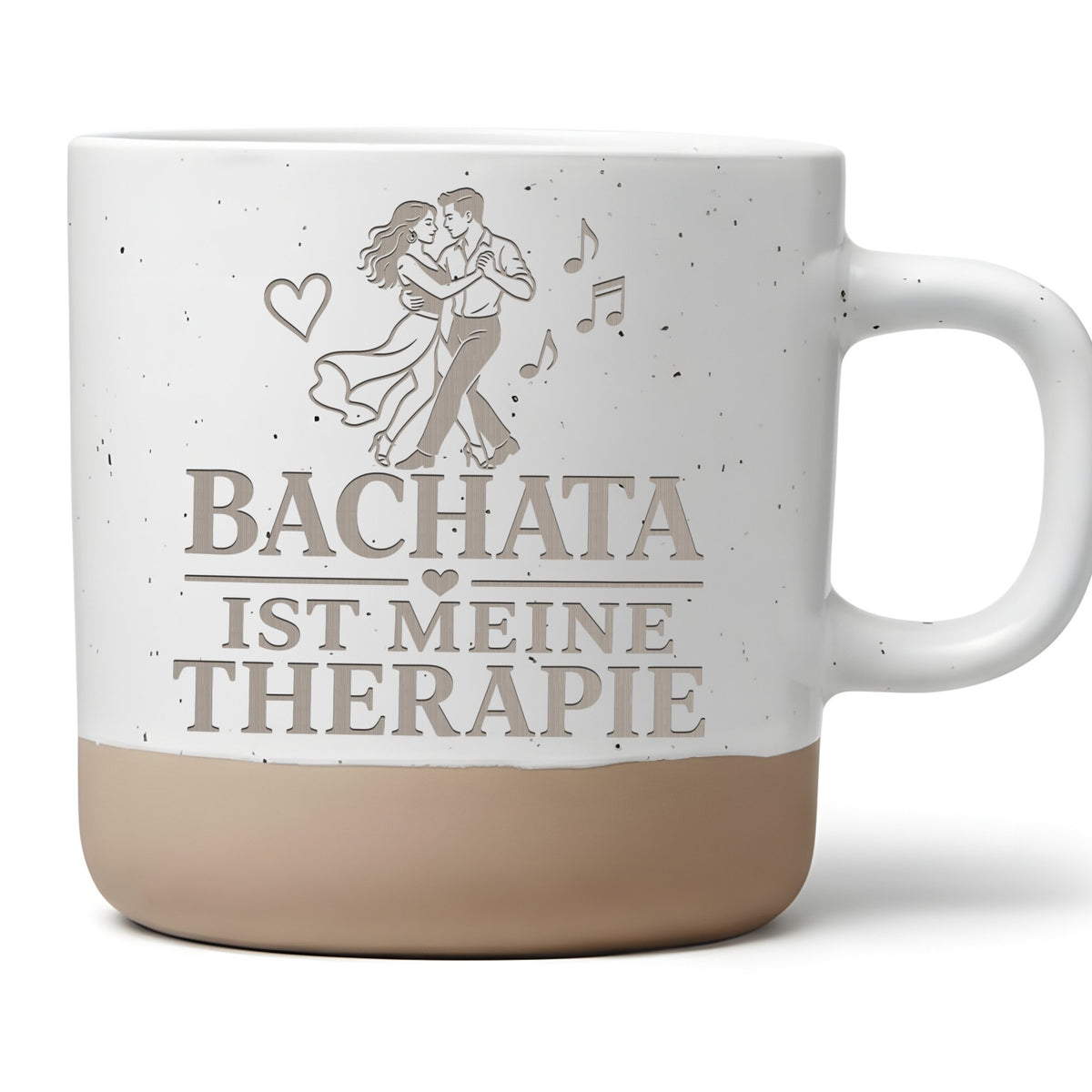 Bachata ist meine Therapie Tasse - Geschenk für Tänzerin, Tänzer & Lat – Bild 1