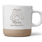 Mama Tasse Alltagsheldin Geschenk für Mutter zum Muttertag Geburtstag Kaffeetasse Supermama Superheldin Dankeschön Geschenkidee Frauen