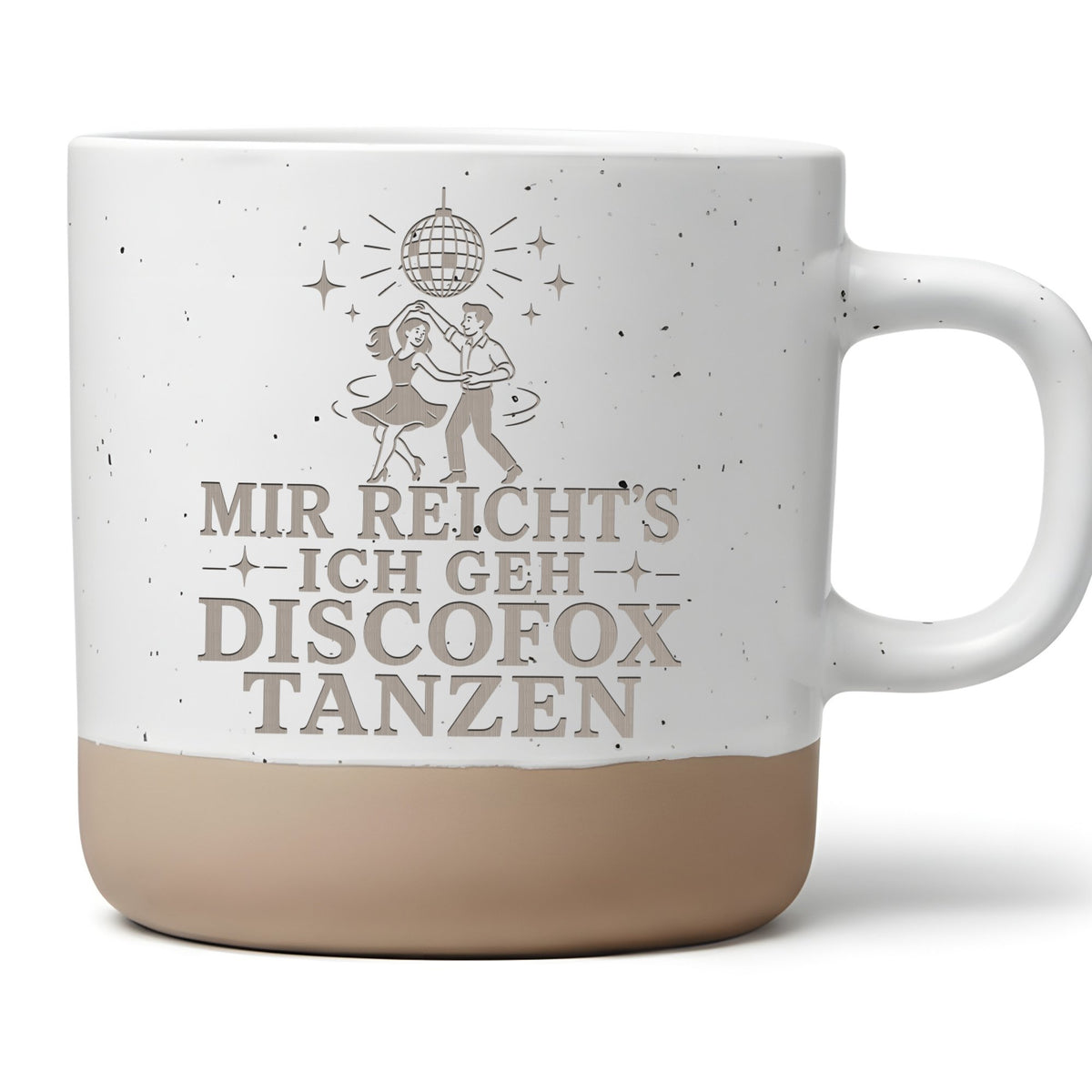 Mir reichts ich geh Discofox tanzen Tasse - Geschenk für Tänzerin, Tän – Bild 1