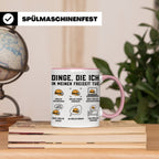 Höhlenforscher Tasse Speläologie lustiger Spruch Dinge die i – Rosa [farbe:rosa]