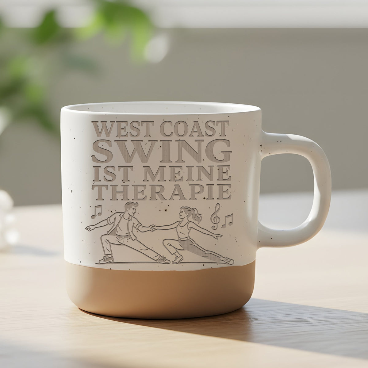 West Coast Swing ist meine Therapie Tasse - Geschenk für Tänzerin, Tän – Bild 6