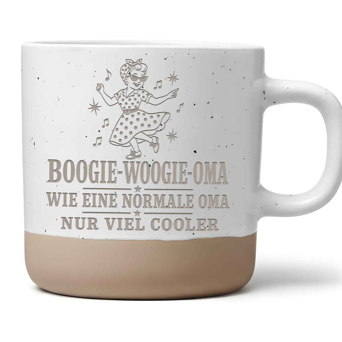Boogie Woogie Oma Tasse wie eine normale nur viel cooler - Geschenk fü – Bild 1