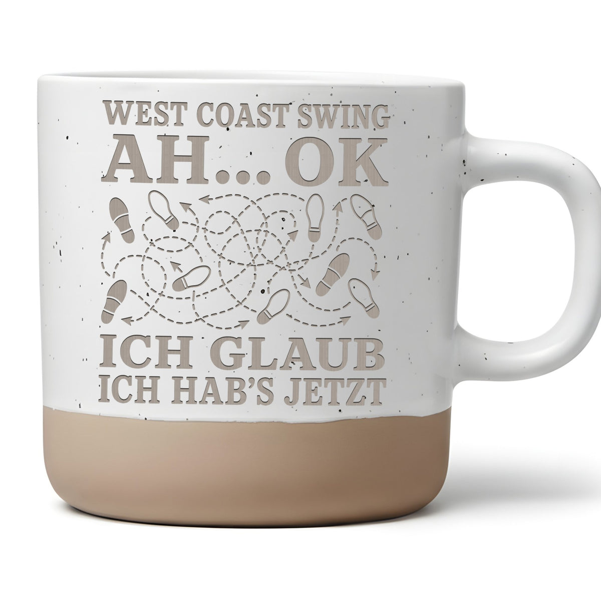 West Coast Swing Ah ok jetzt hab ichs Tasse - Lustiges Geschenk für Ta – Bild 1