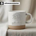 Discofox Tasse tanzender Fuchs unter der Discokugel - Retro Geschenk f – Bild 3