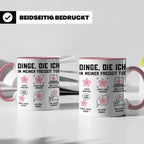 Japan Tasse Dinge die ich tue lustiger Spruch für Japan Fans – Rosa [farbe:rosa]