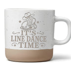 Its Line Dance Time Tasse - Geschenk für Linedancer, Country & Cowboy  – Bild 1