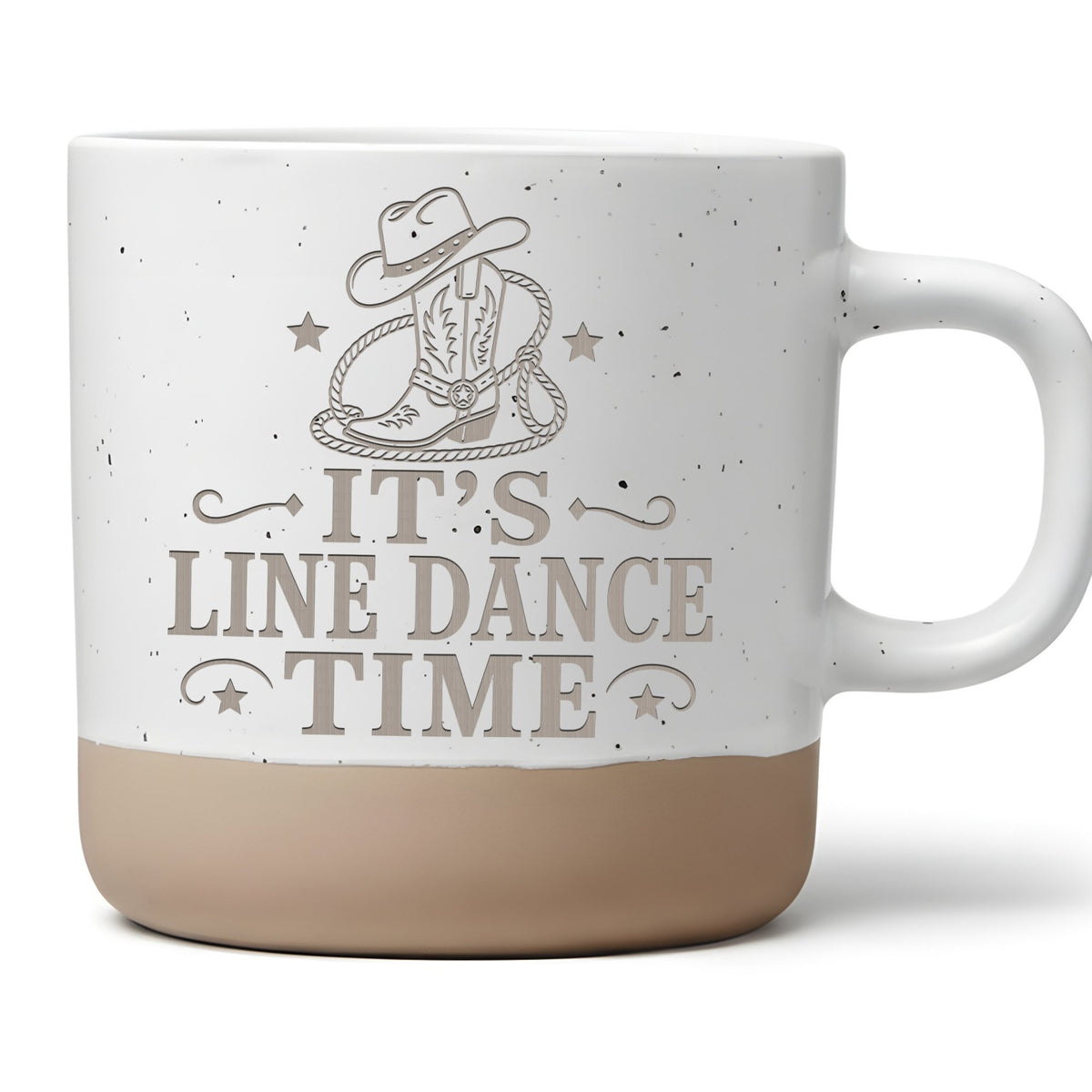 Its Line Dance Time Tasse - Geschenk für Linedancer, Country & Cowboy  – Bild 1
