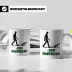 Echsen Tasse - Bartagame Gassi führen! Reptilienhalter Gesch – Weiß [farbe:weiß]