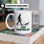 Echsen Tasse - Bartagame Gassi führen! Reptilienhalter Gesch – Weiß [farbe:weiß]
