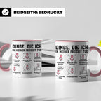 Niederlande Tasse Dinge die ich in meiner Freizeit tue lusti – Rosa [farbe:rosa]