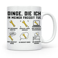 Mechaniker Tasse lustig Dinge die ich tue Geschenk für Schra – Weiß [farbe:weiß]