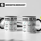 Chirurg Tasse lustig Dinge die ich tue Geschenk für Arzt Med – Schwarz [farbe:schwarz]