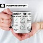 Chirurg Tasse lustig Dinge die ich tue Geschenk für Arzt Med – Schwarz [farbe:schwarz]