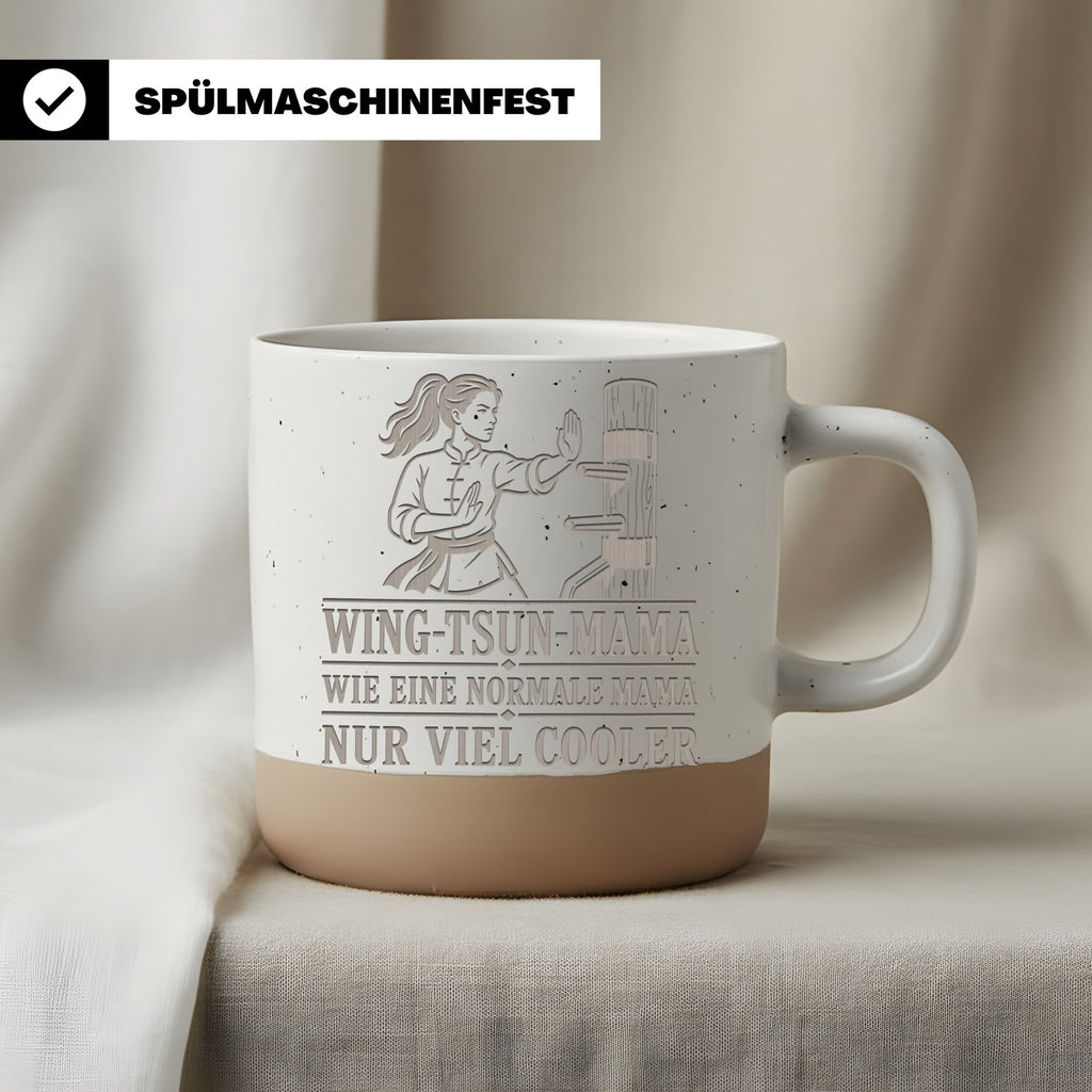 Wing Tsun Mama Tasse wie eine normale nur viel cooler - Geschenk für M – Bild 3