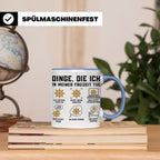 Kapitän Tasse mit Spruch Dinge die ich tue lustiges Geschenk – Blau [farbe:blau]