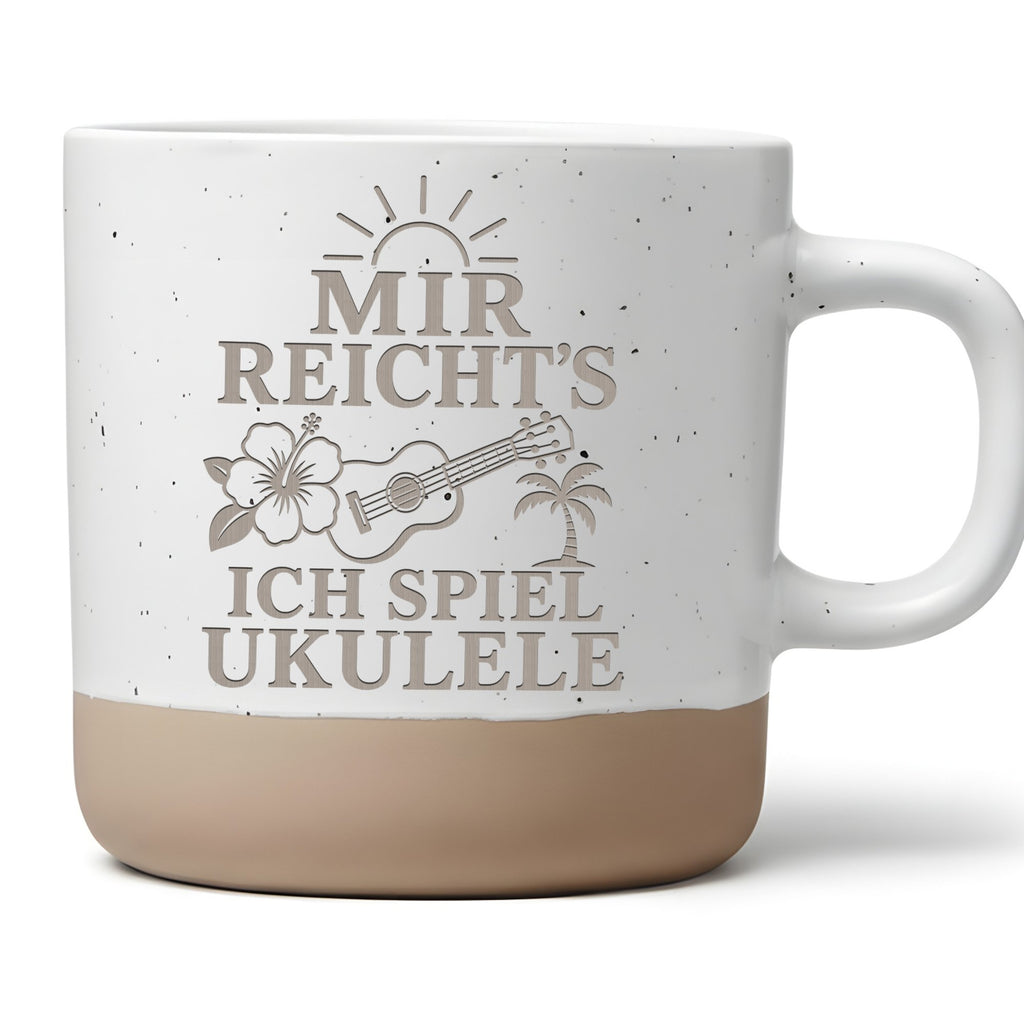 Mir reichts ich spiel Ukulele Tasse - Geschenk für Musiker & Hawaii Fa – Bild 1