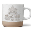 Organistin Tasse wie eine normale Musikerin nur mit mehr Pfeifen - Ges – Bild 1