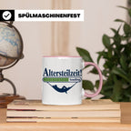 Altersteilzeit Tasse Geschenk für Kollegen zum Ruhestand Ren – Rosa [farbe:rosa]