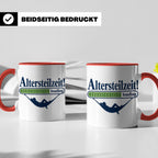 Altersteilzeit Tasse Geschenk für Kollegen zum Ruhestand Ren – Rot [farbe:rot]