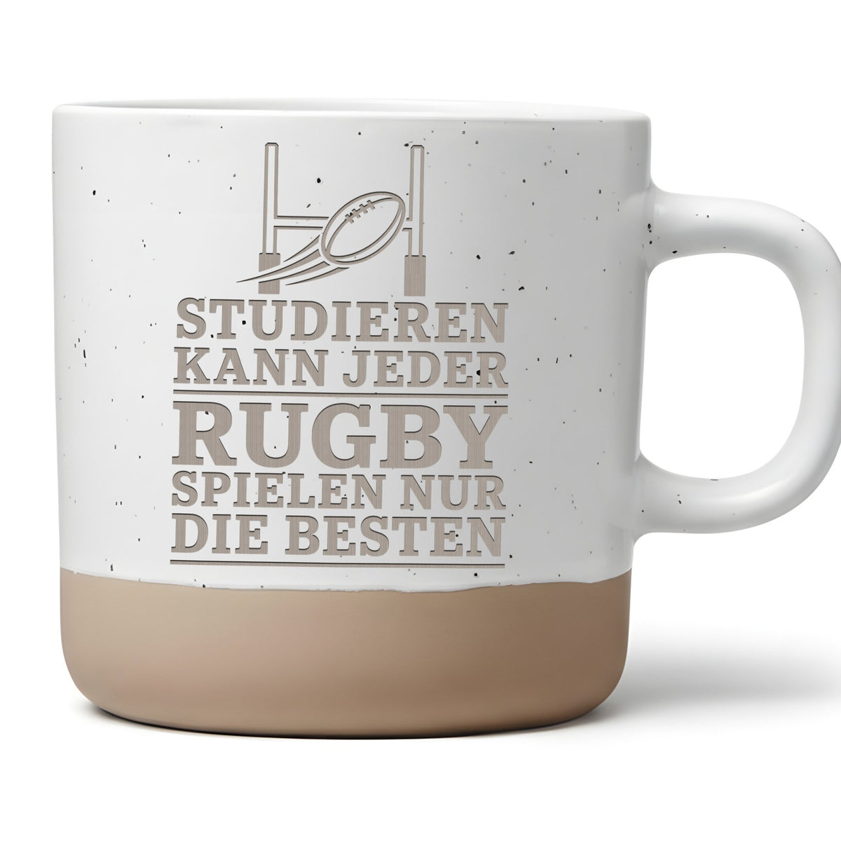 Studieren kann jeder Rugby spielen nur die Besten Tasse - Geschenk für – Bild 1