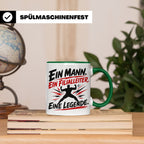 Filialleiter Tasse Ein Mann Eine Legende Geschenk für Chef L – Grün [farbe:grün]