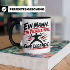 Filialleiter Tasse Ein Mann Eine Legende Geschenk für Chef L – Schwarz [farbe:schwarz]