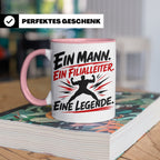Filialleiter Tasse Ein Mann Eine Legende Geschenk für Chef L – Rosa [farbe:rosa]