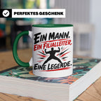 Filialleiter Tasse Ein Mann Eine Legende Geschenk für Chef L – Grün [farbe:grün]