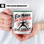 Filialleiter Tasse Ein Mann Eine Legende Geschenk für Chef L – Grün [farbe:grün]