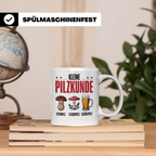 Pilzkunde Tasse - Steinpilz Fliegenpilz Glückspils Sammler G – Weiß [farbe:weiß]