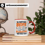 Bester Filialleiter Tasse, Geschenk für Chef, Spruchbecher F – Rot [farbe:rot]