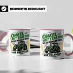 Onkel mit Traktor Tasse für den besten Onkel der Welt, lusti – Rosa [farbe:rosa]