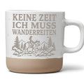 Keine Zeit ich muss wanderreiten Tasse - Geschenk für Reiterin & Freiz – Bild 1