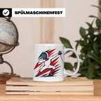 Dabbing Fechter Tasse lustiges Fechten Geschenk für Fechtspo – Weiß [farbe:weiß]