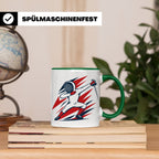 Dabbing Fechter Tasse lustiges Fechten Geschenk für Fechtspo – Grün [farbe:grün]