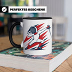 Dabbing Fechter Tasse lustiges Fechten Geschenk für Fechtspo – Schwarz [farbe:schwarz]